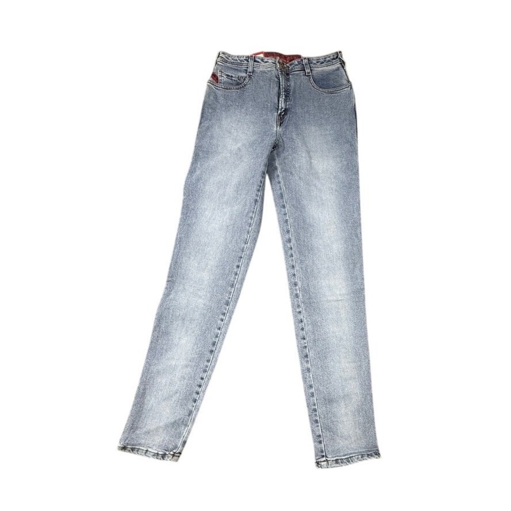 Parasuco Authentic Stretch Slim Jeans Light Wash High Rise 8008BDM Size 30/32